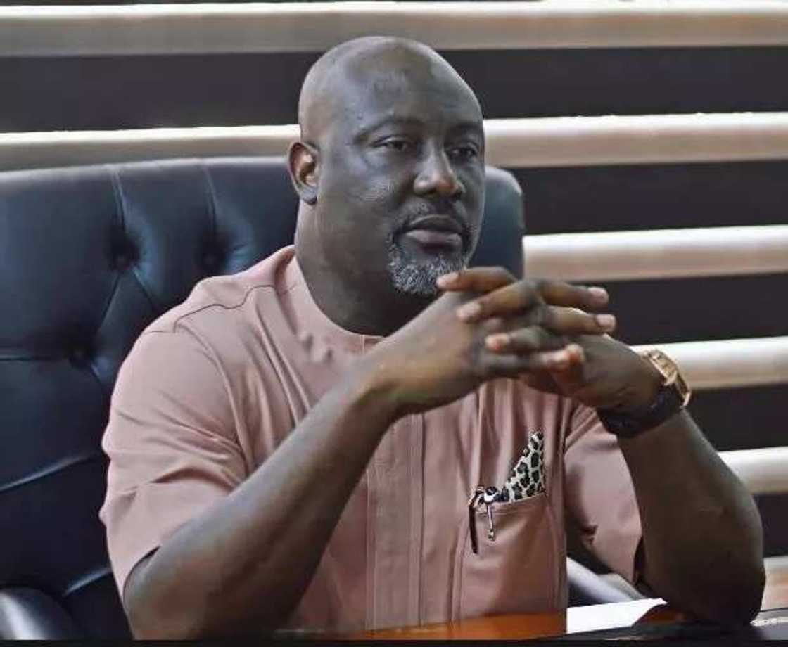 Dino Melaye, Atiku Abubakar, Nigeria, President Muhammadu Buhari, PDP, 2023 presidential election, Peter Obi, Bola Tinubu Dino Melaye, Atiku Abubakar, Nigeria, President Muhammadu Buhari, PDP, 2023 presidential election, Peter Obi, Bola Tinubu