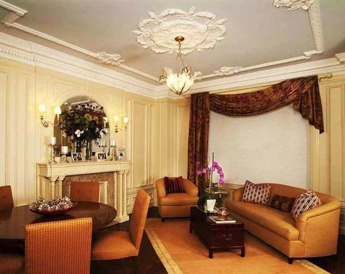 Best POP designs for living room in Nigeria - Floral designs Best POP designs for living room in Nigeria - Floral designs