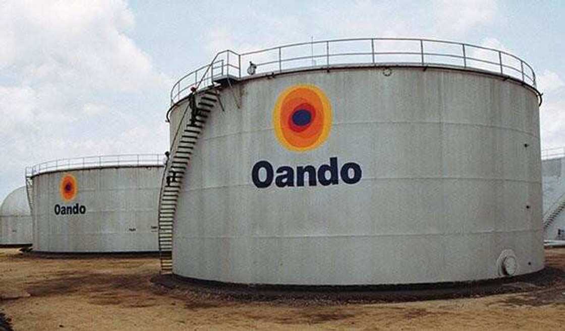 Oando record positive result