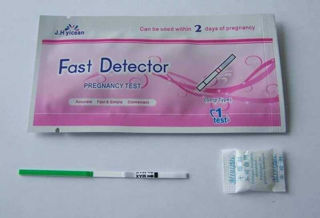 pregnancy test strip