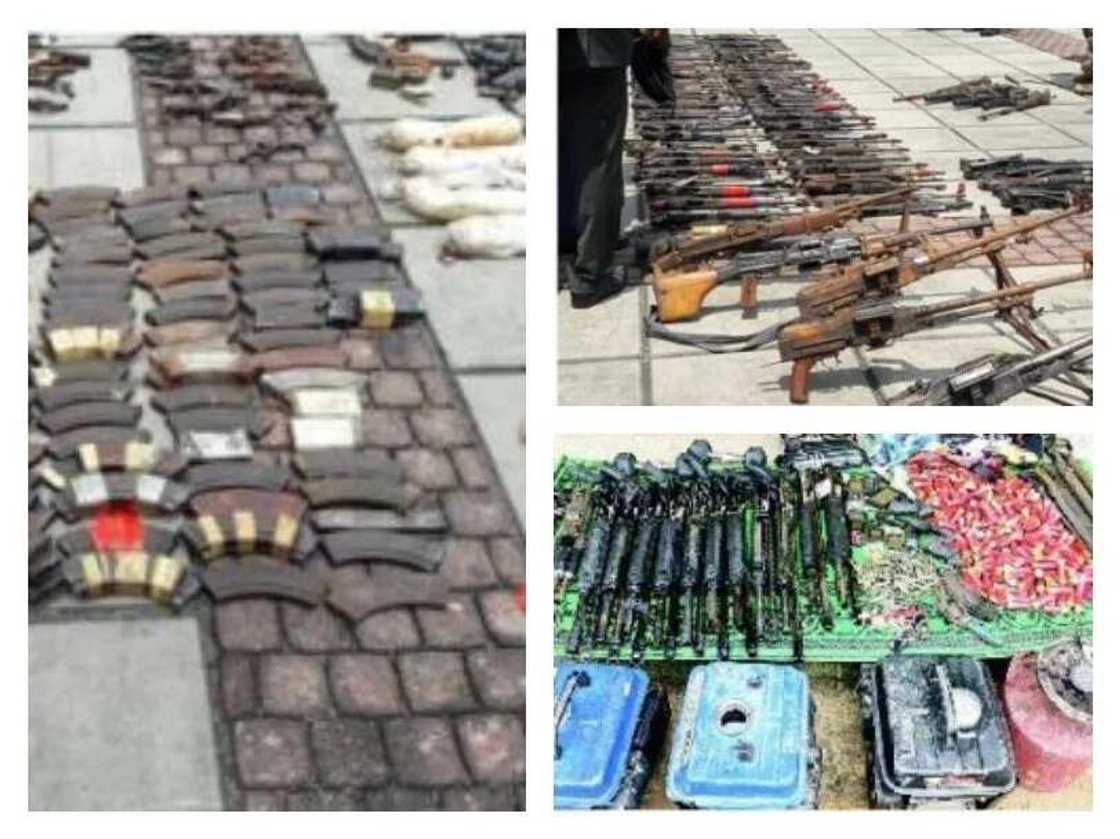 Kwastam ta kama bingogi da alburusai a tashar jirgin ruwan Lagos Kwastam ta kama bingogi da alburusai a tashar jirgin ruwan Lagos