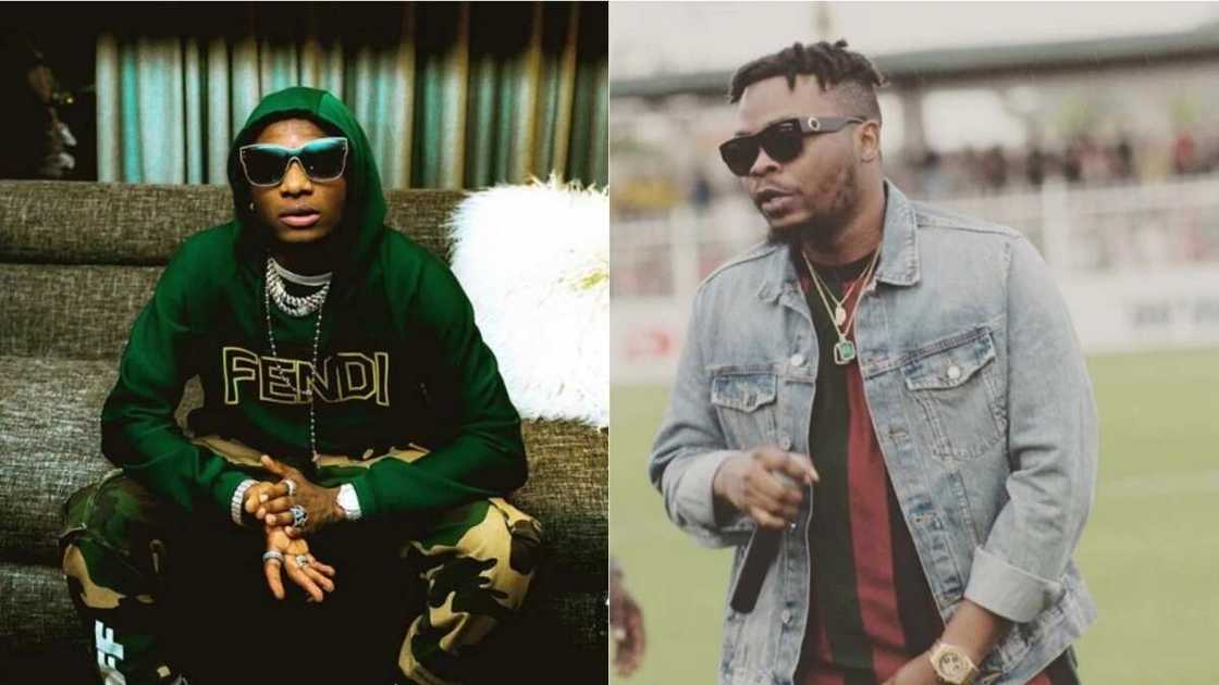 Olamide’s remark on Wizkid’s seniority breaks the internet Olamide’s remark on Wizkid’s seniority breaks the internet