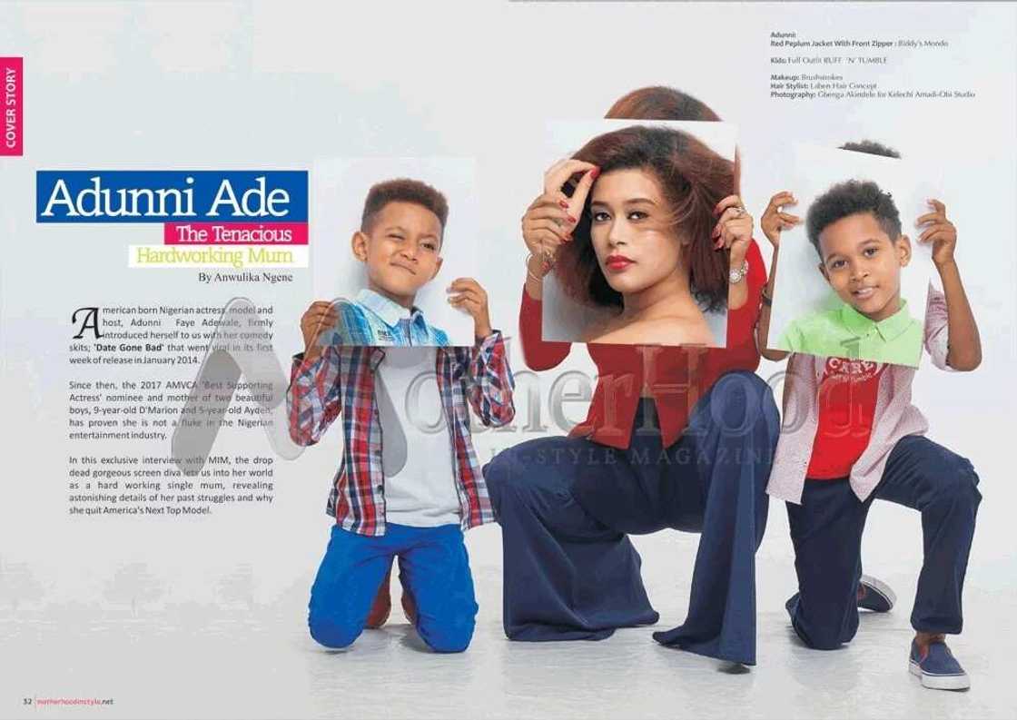 Adunni Ade opens up about Life as a Single Parent, Overcoming Personal Obstacles, Finding Love & More in Latest Issue of Motherhood In-Style Magazine Adunni Ade opens up about Life as a Single Parent, Overcoming Personal Obstacles, Finding Love & More in Latest Issue of Motherhood In-Style Magazine