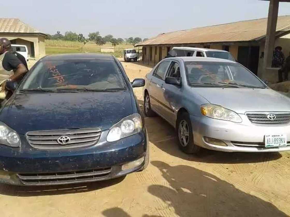 Motocin da aka kama a hannun 'yan fashin Motocin da aka kama a hannun 'yan fashin