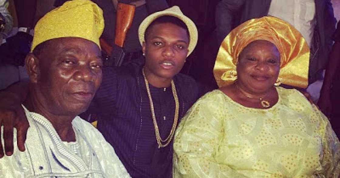 Wizkid parents