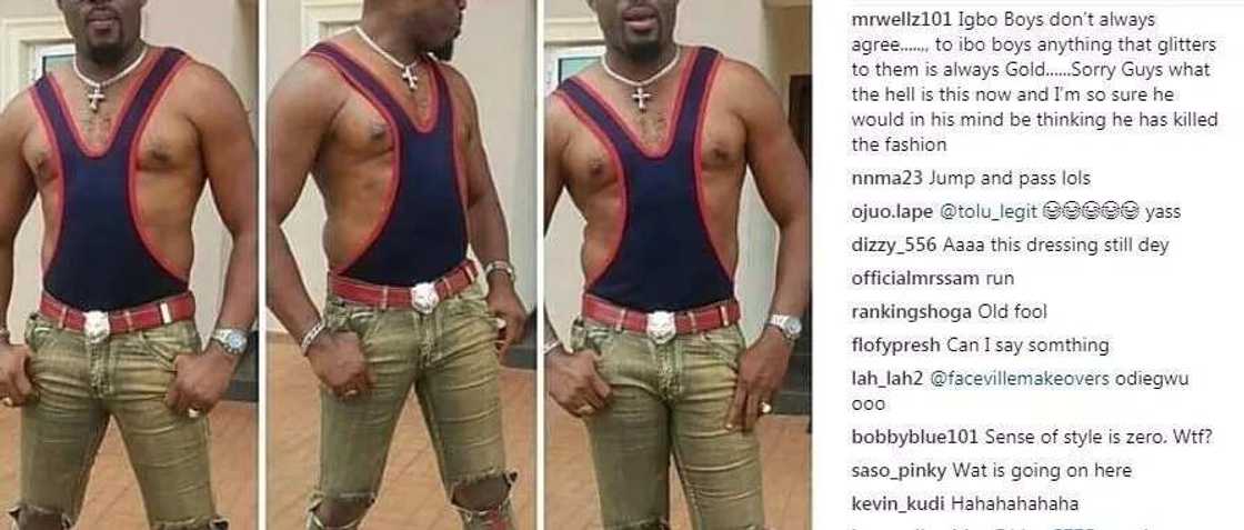 Nigerians react to the new photo of Nollywood actor Emeka Onyiocha Nigerians react to the new photo of Nollywood actor Emeka Onyiocha