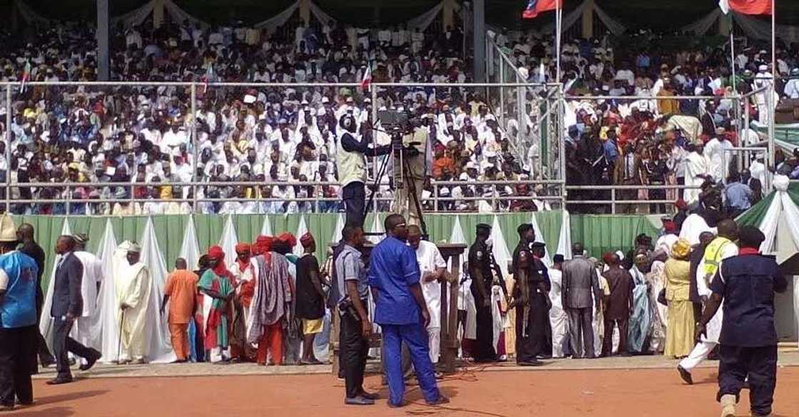 Yahaya Bello inaugurated as Kogi governor in Lokoja Yahaya Bello inaugurated as Kogi governor in Lokoja