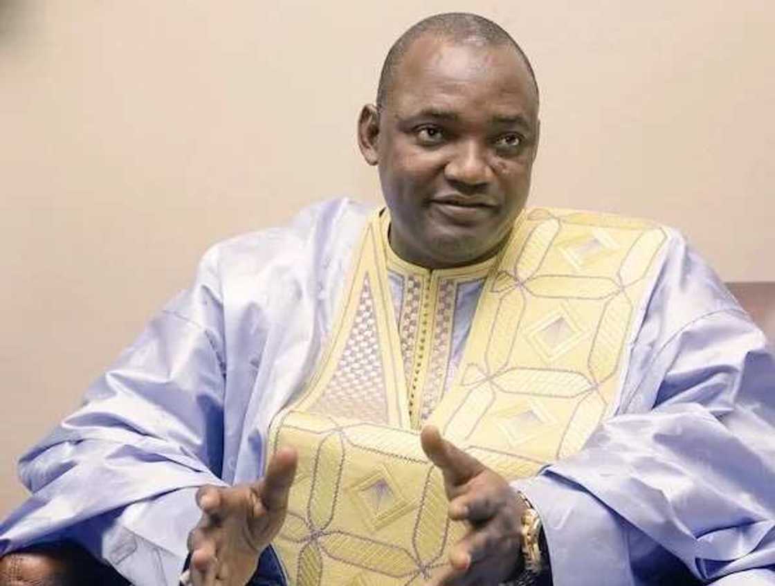 Adama Barrow removes Islamic from Gambia's name Adama Barrow removes Islamic from Gambia's name
