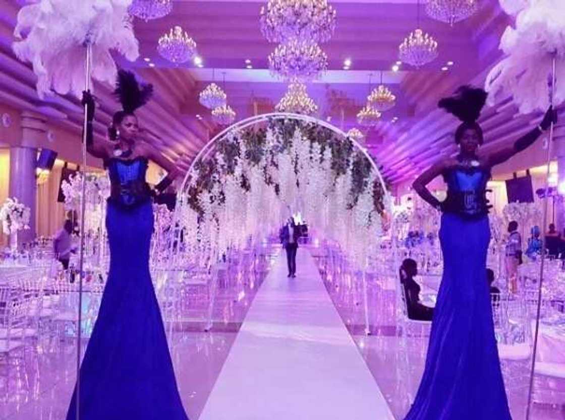 Nigerian wedding reception Nigerian wedding reception