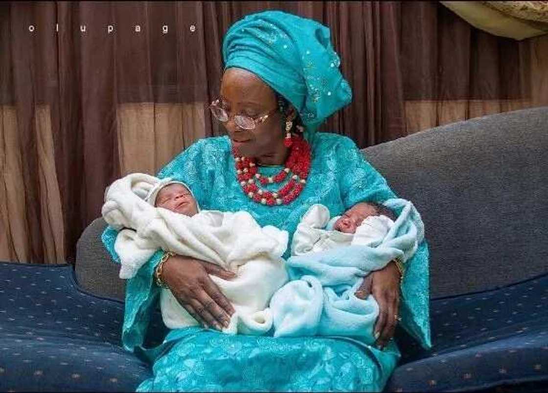 After 27 years of marriage, Nigerian couple welcome a set of twins