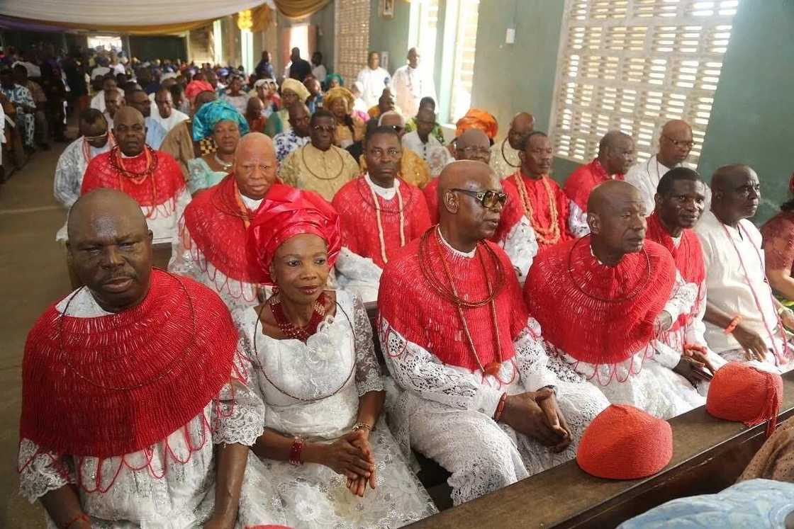 Faces at burial ceremony of late Senator Francis Spanner Okpozo (Photos)