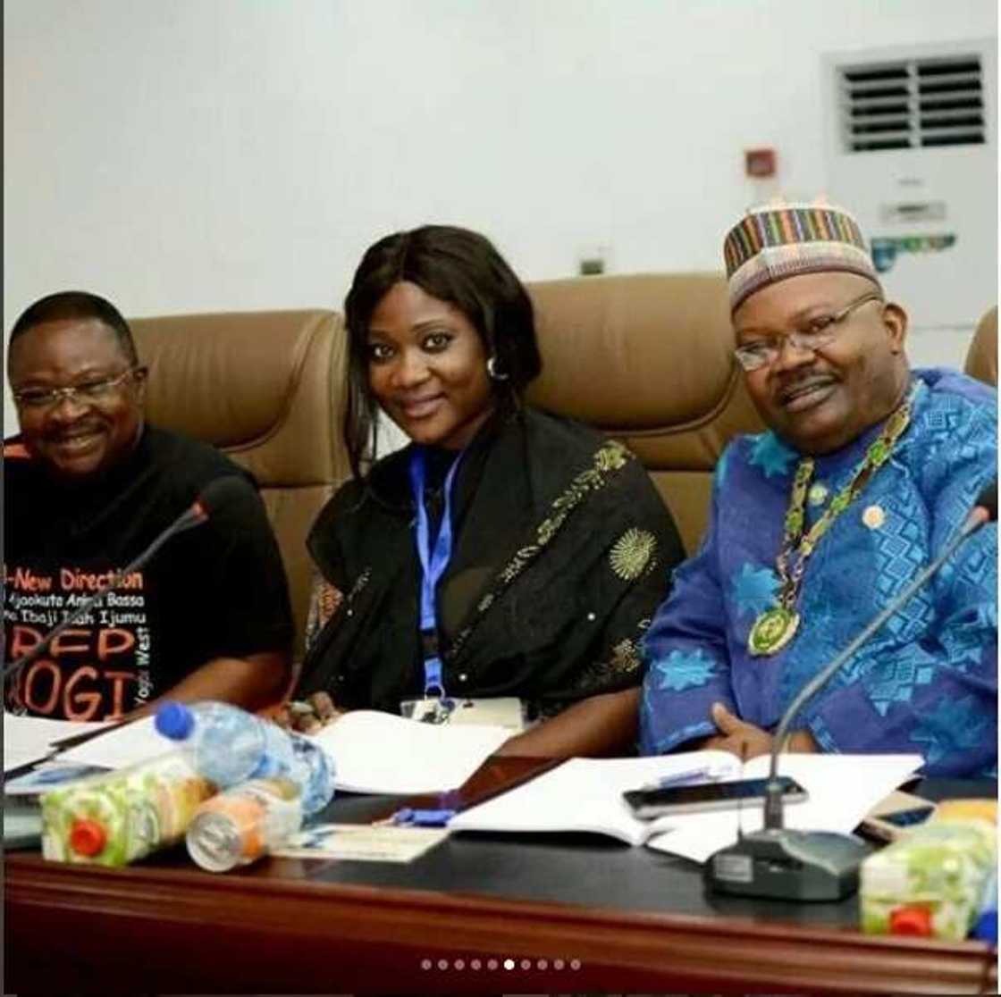 Mercy Johnson first assignment as Kogi state special assistant (Photos)