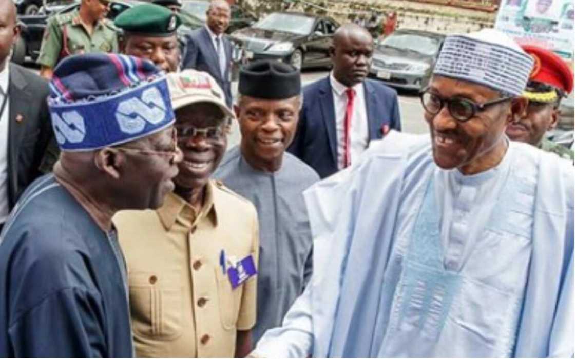 Yanzu: Buhari ya sanyawa tashoshin jiragen kasa sunayen Tinubu, Fashola da Osinbajo Yanzu: Buhari ya sanyawa tashoshin jiragen kasa sunayen Tinubu, Fashola da Osinbajo