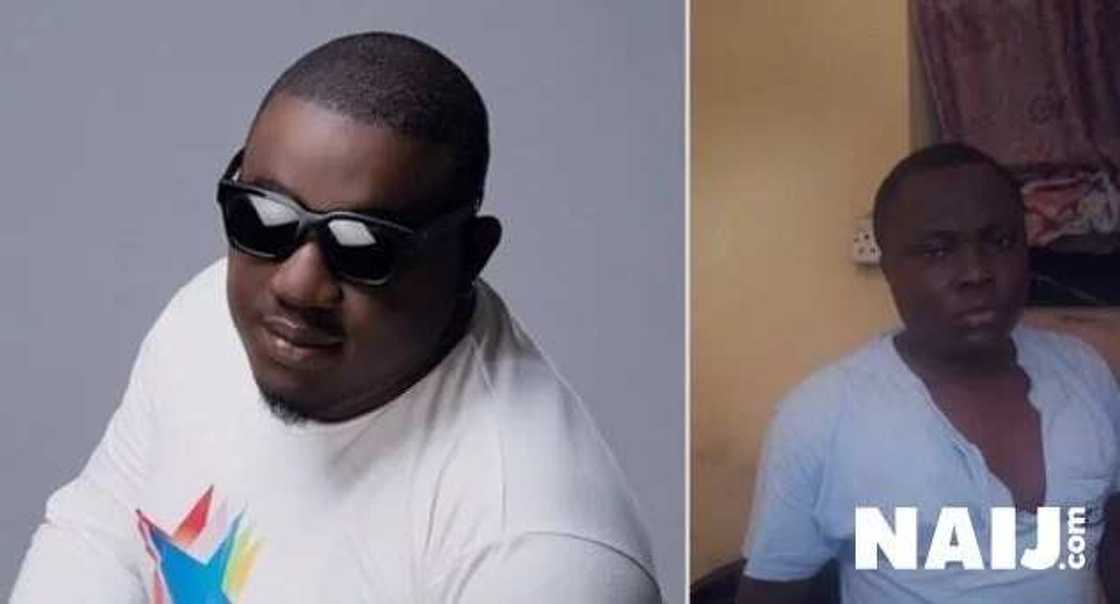 Kcee's manager beats up Harrysong's crew publicly (photos) Kcee's manager beats up Harrysong's crew publicly (photos)