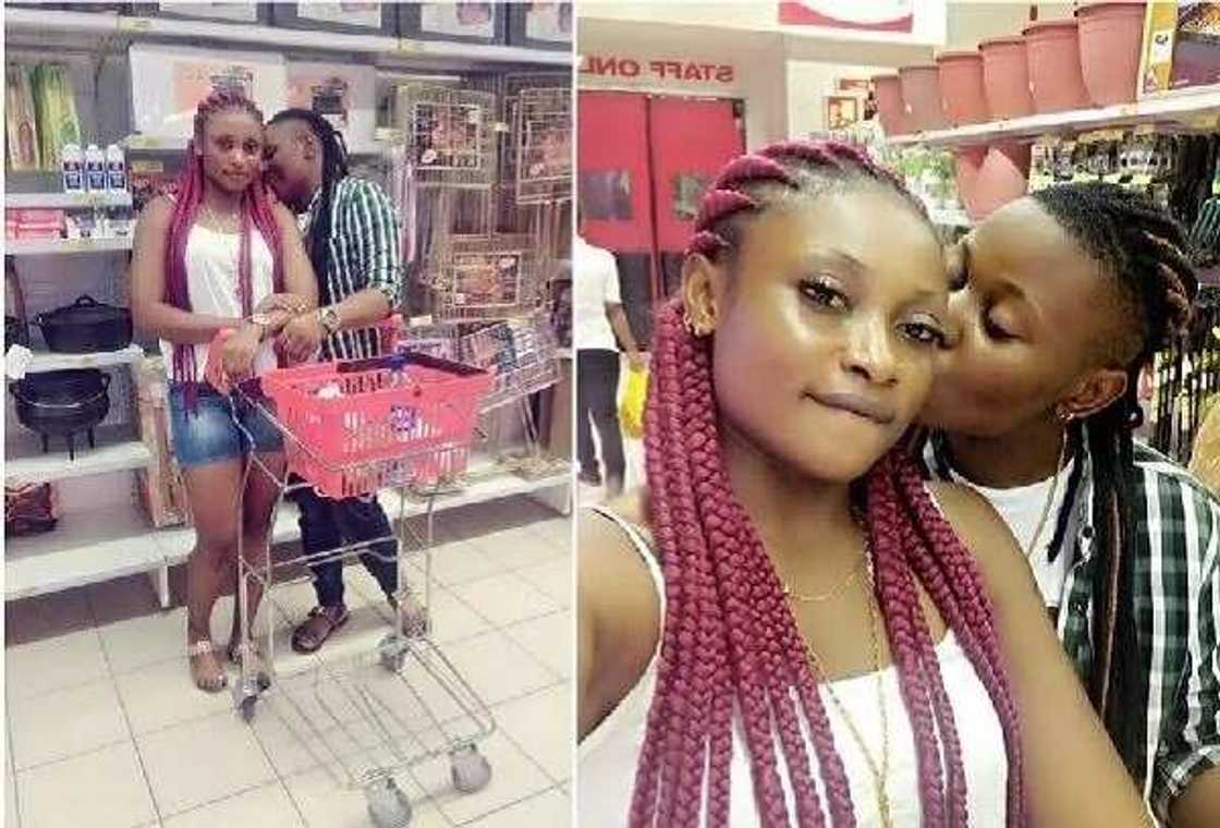 This lesbian couple have generated a buzz on the internet This lesbian couple have generated a buzz on the internet