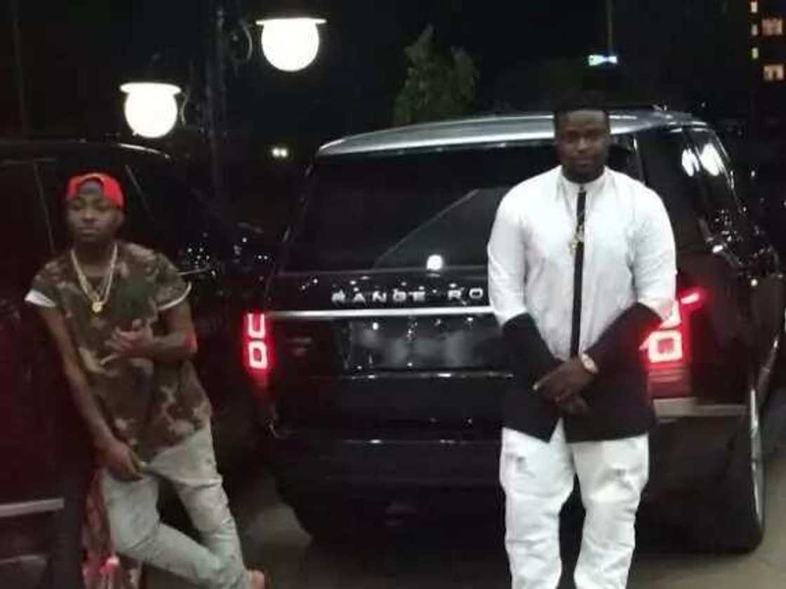 Davido, Brother Acquire 2015 Range Rover Jeep