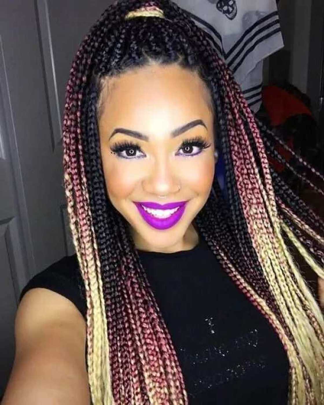 Ombre braids