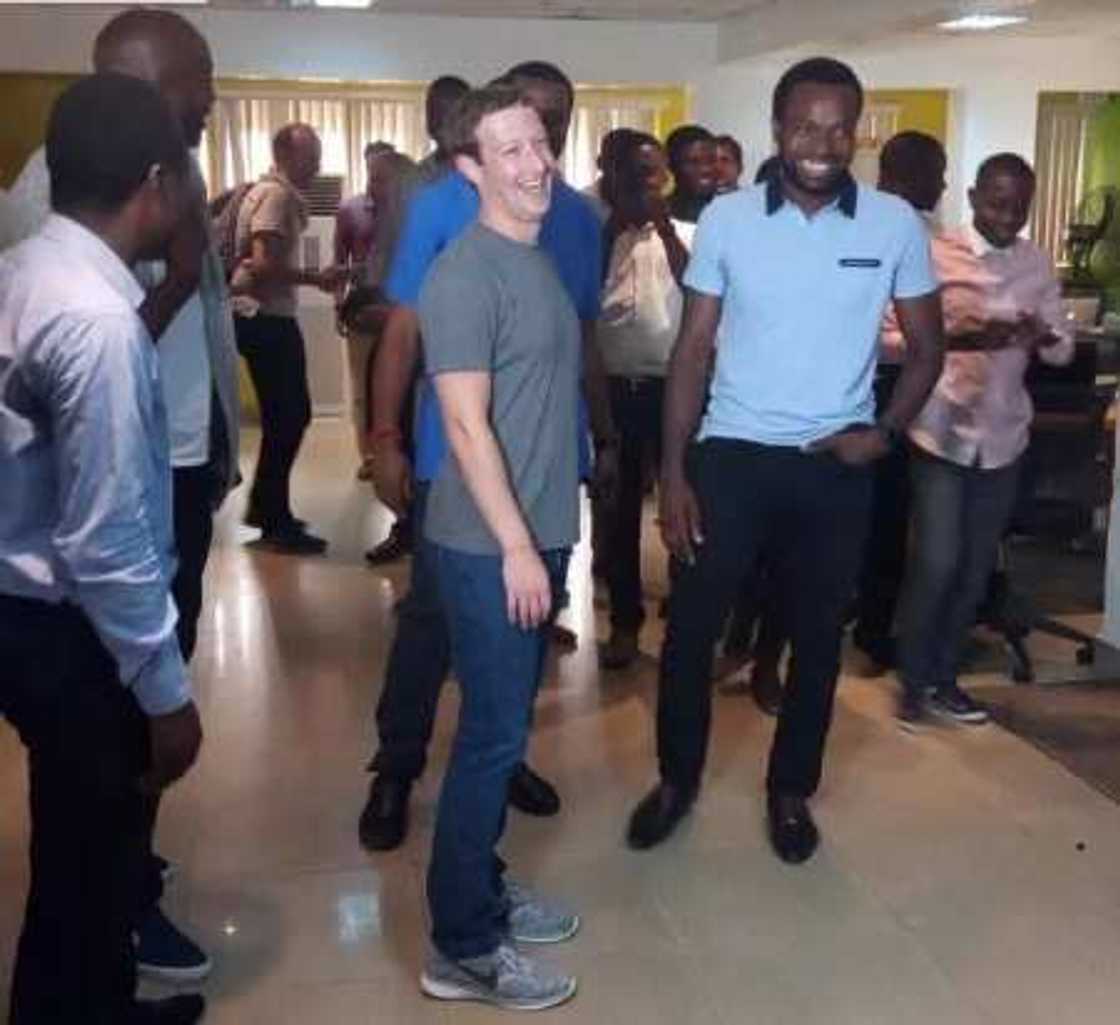 Facebook founder, Mark Zuckerberg arrives in Nigeria