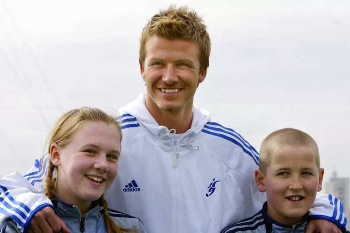 How Harry Kane and his wife met idol David Beckham at age 11 How Harry Kane and his wife met idol David Beckham at age 11