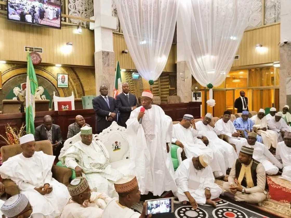 Atiku Abubakar pays condolence visit to Kano governor over death of Maitama Sule Atiku Abubakar pays condolence visit to Kano governor over death of Maitama Sule