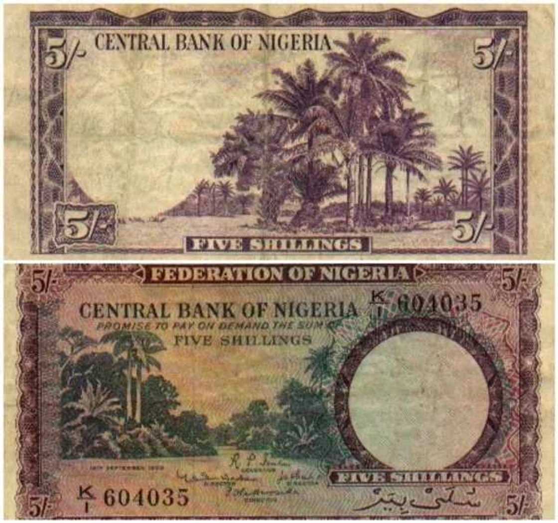 Checkout Nigerian currency from past to present