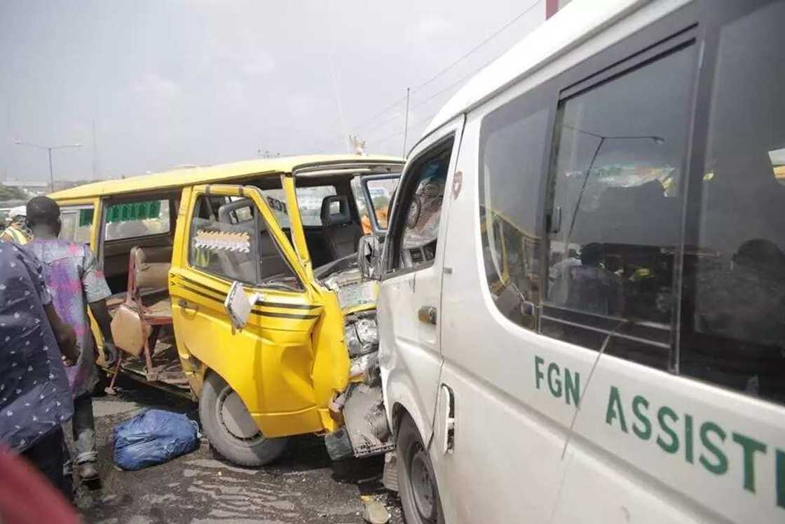 Yanzu Yanzu: Bayan fashewar Tanka, wani hatsarin ya sake faruwa a gadar Otedola