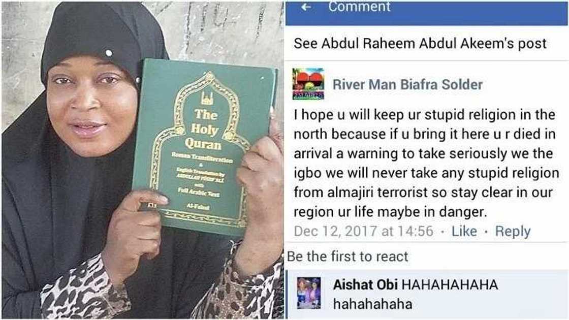 Ana yi ma wata budurwa da ta musulunta a jihar Imo barazanar kasheta (Hotuna) Ana yi ma wata budurwa da ta musulunta a jihar Imo barazanar kasheta (Hotuna)