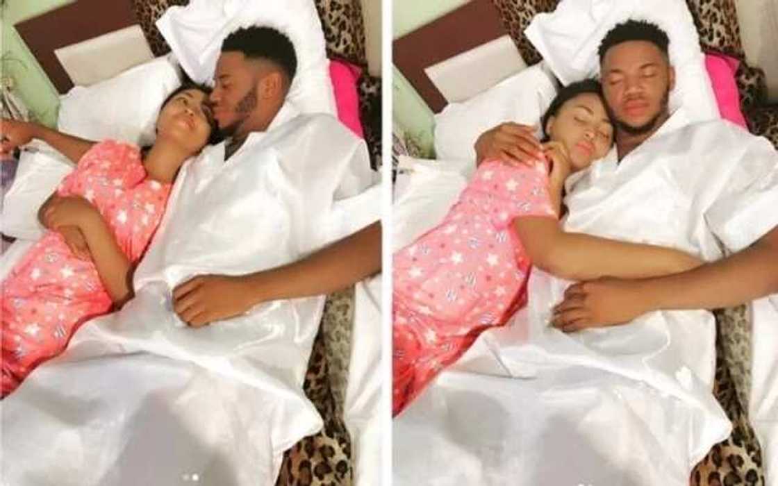 Regina Daniels and Somadina