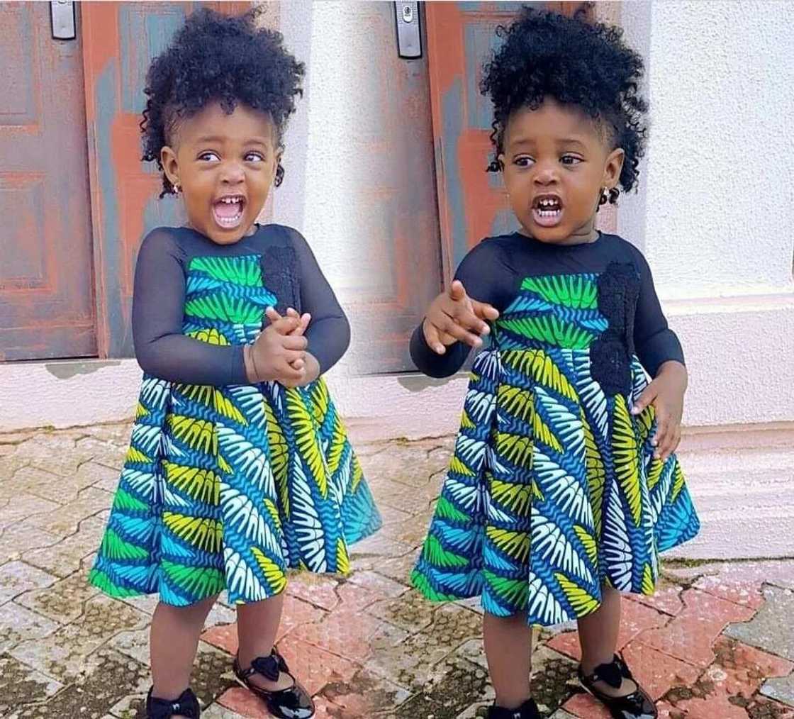 Latest ankara styles for baby girl Legit.ng