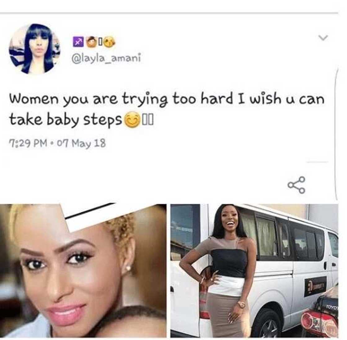 Teddy A's babymama subtly shades Bambam? Teddy A's babymama subtly shades Bambam?
