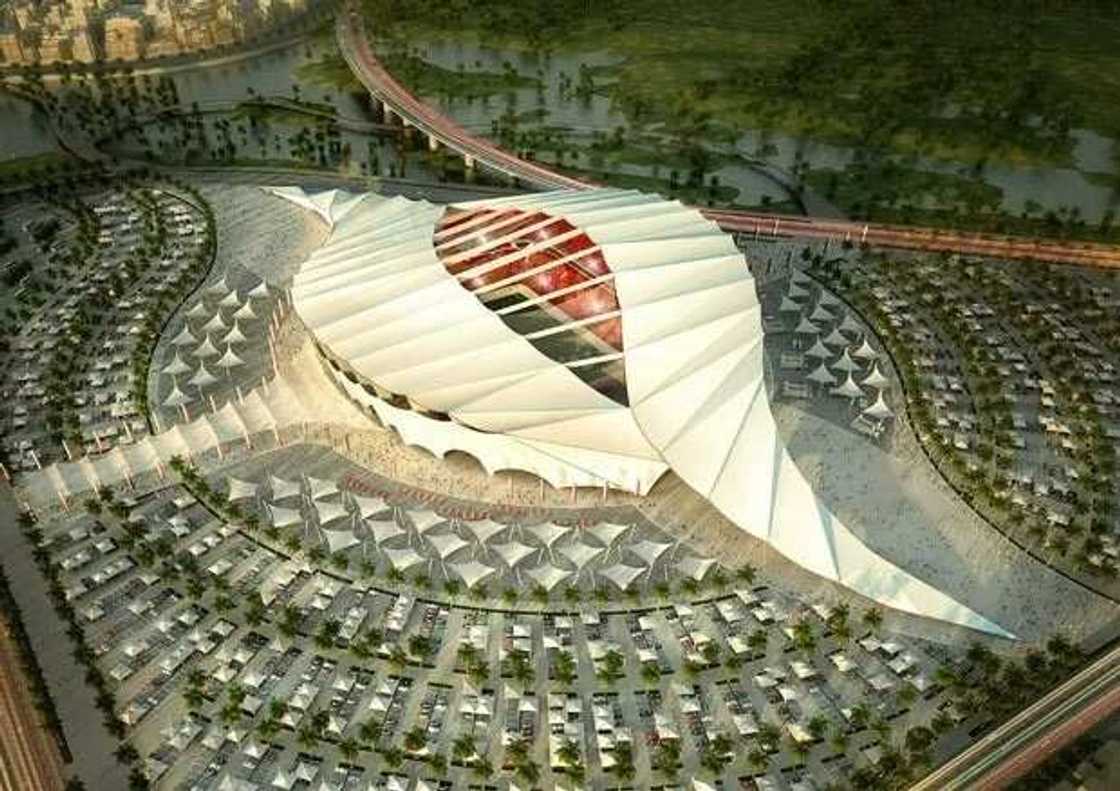 Kayatattun hotunan filayen wasan da za'a buga gasar cin kofin duniya ta Qatar a 2022 Kayatattun hotunan filayen wasan da za'a buga gasar cin kofin duniya ta Qatar a 2022