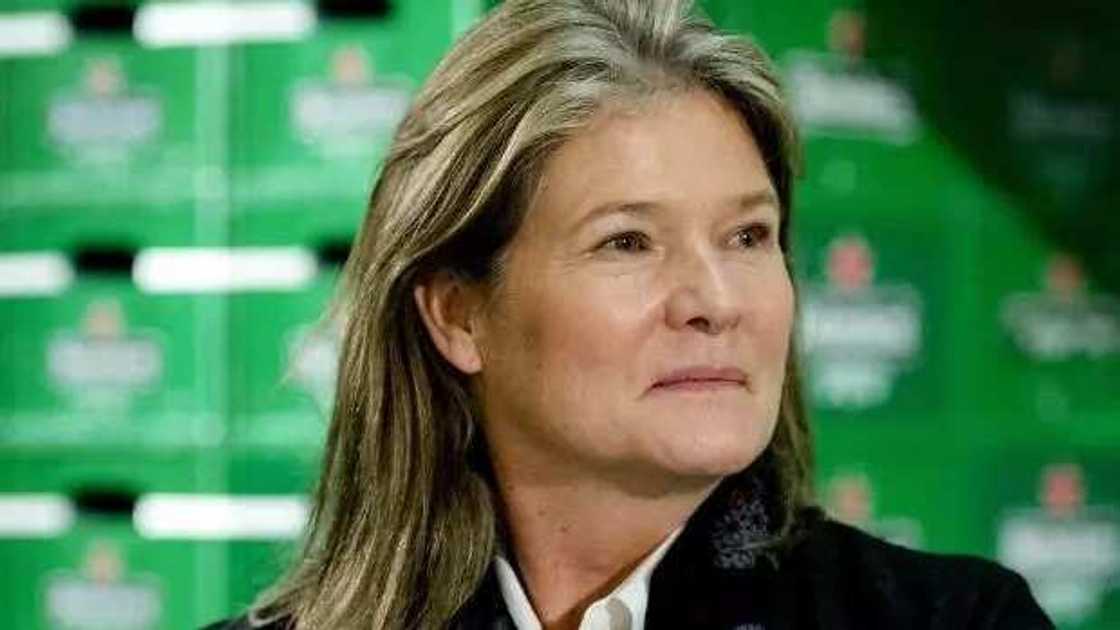 Charlene de Carvalho-Heineken inherited Heineken from her husband Charlene de Carvalho-Heineken inherited Heineken from her husband