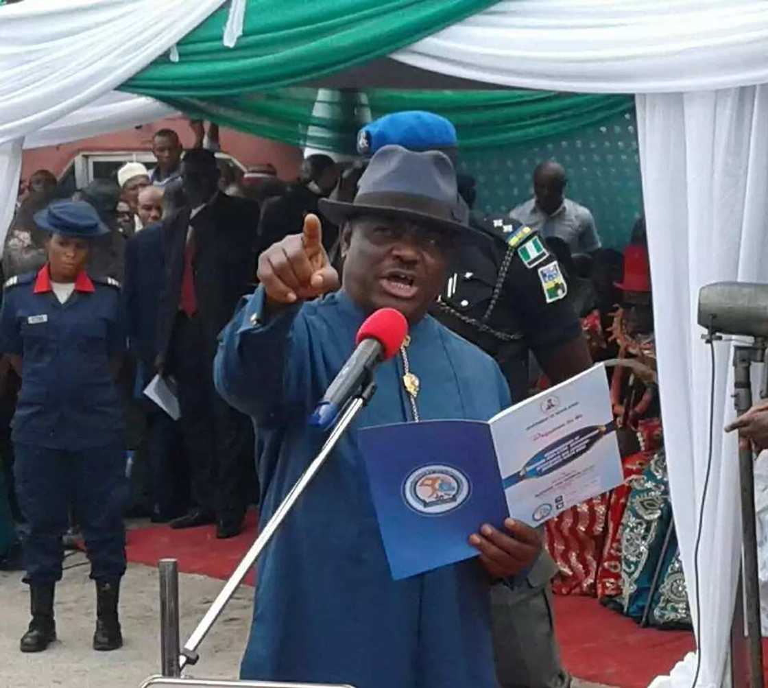 Nyesom Wike receives Yemi Osinbajo in Port Harcourt Nyesom Wike receives Yemi Osinbajo in Port Harcourt