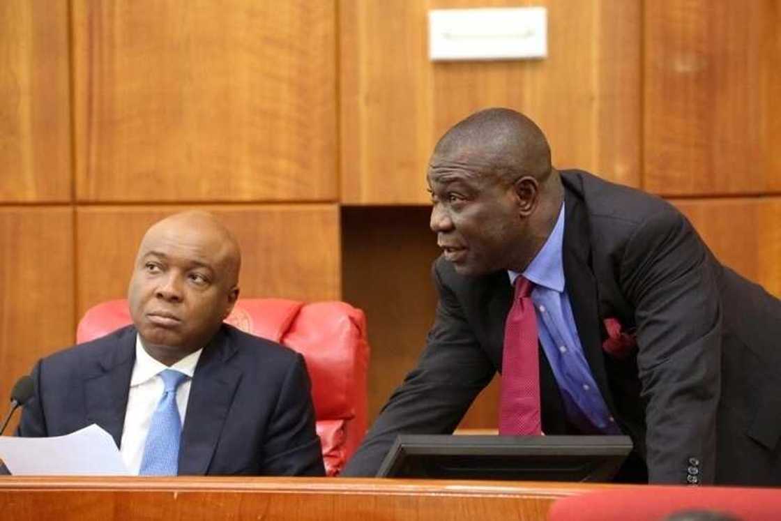 Gwamnatin tarayya ta haramta mana yin tafiya ne a shafukan jaridu - Ekweremadu, Bafarawa Gwamnatin tarayya ta haramta mana yin tafiya ne a shafukan jaridu - Ekweremadu, Bafarawa