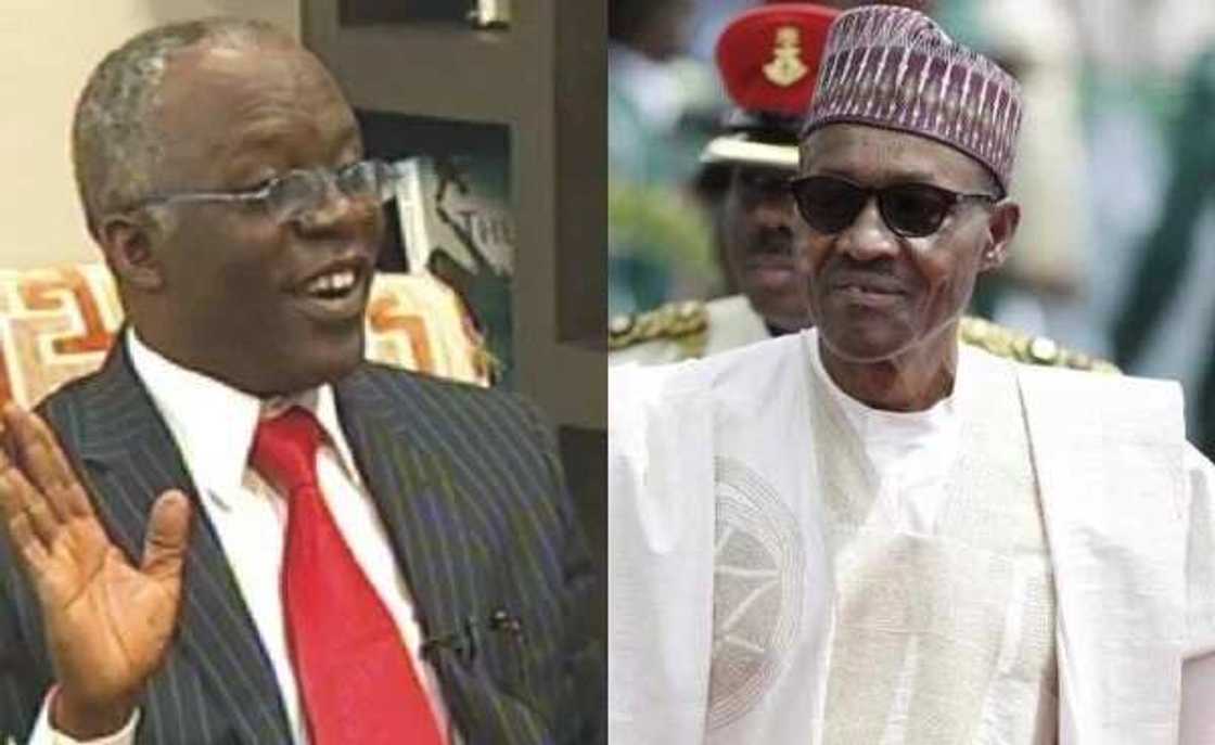 Abunda nake bukata daga gwamnatin tarayya a yayinda na cika shekara 60 - Falana Abunda nake bukata daga gwamnatin tarayya a yayinda na cika shekara 60 - Falana