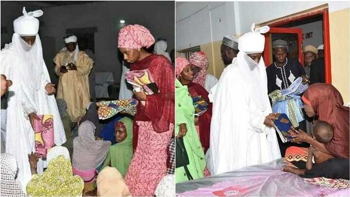 Mata masu yoyon fitsari sun samu tagomashi daga Sarki Muhammadu Sunusi II (Hotuna) Mata masu yoyon fitsari sun samu tagomashi daga Sarki Muhammadu Sunusi II (Hotuna)