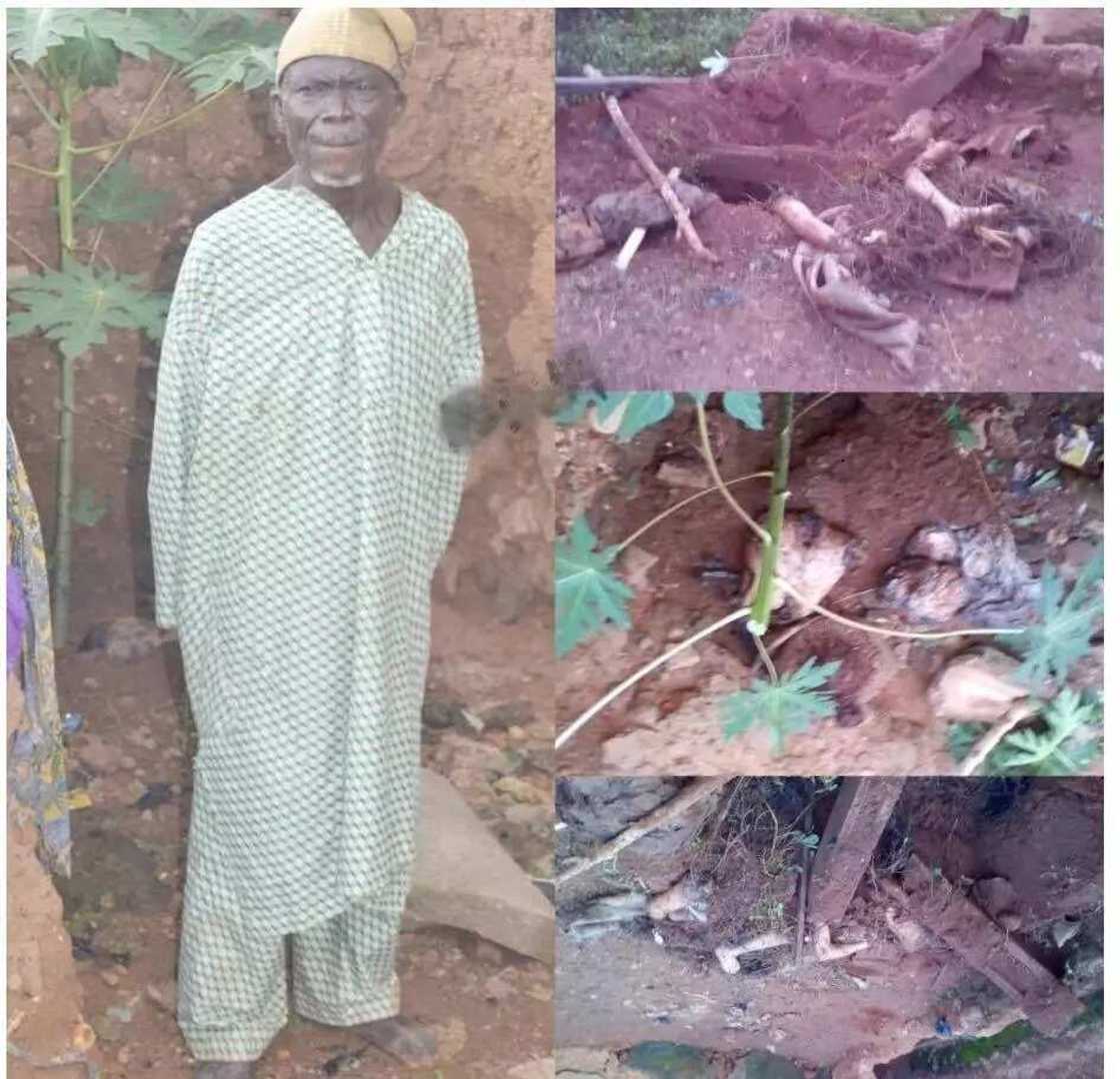 3 headless bodies found in 80-year-old man’s house in Osun 3 headless bodies found in 80-year-old man’s house in Osun