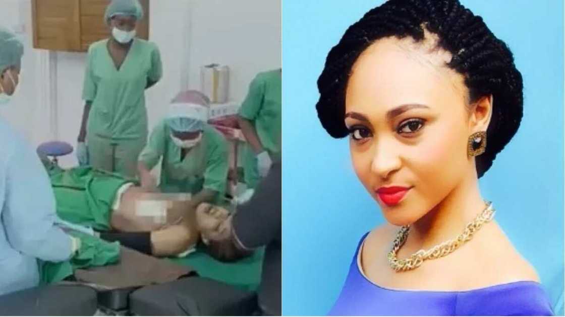 Actress Rosy Meurer taunts Tonto Dikeh over her cosmetic surgery Actress Rosy Meurer taunts Tonto Dikeh over her cosmetic surgery