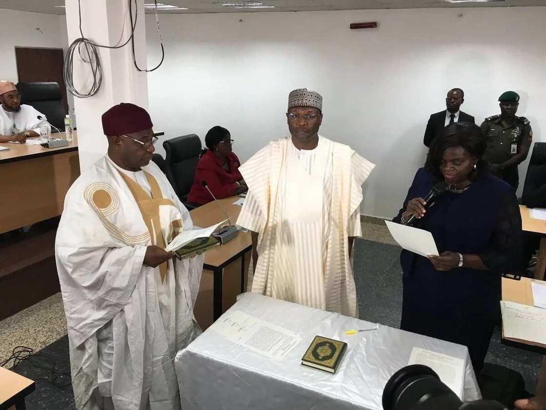 2019: INEC ta nada sabbin kwamishinonin zabe a jihohin arewa 2, duba hotuna 2019: INEC ta nada sabbin kwamishinonin zabe a jihohin arewa 2, duba hotuna