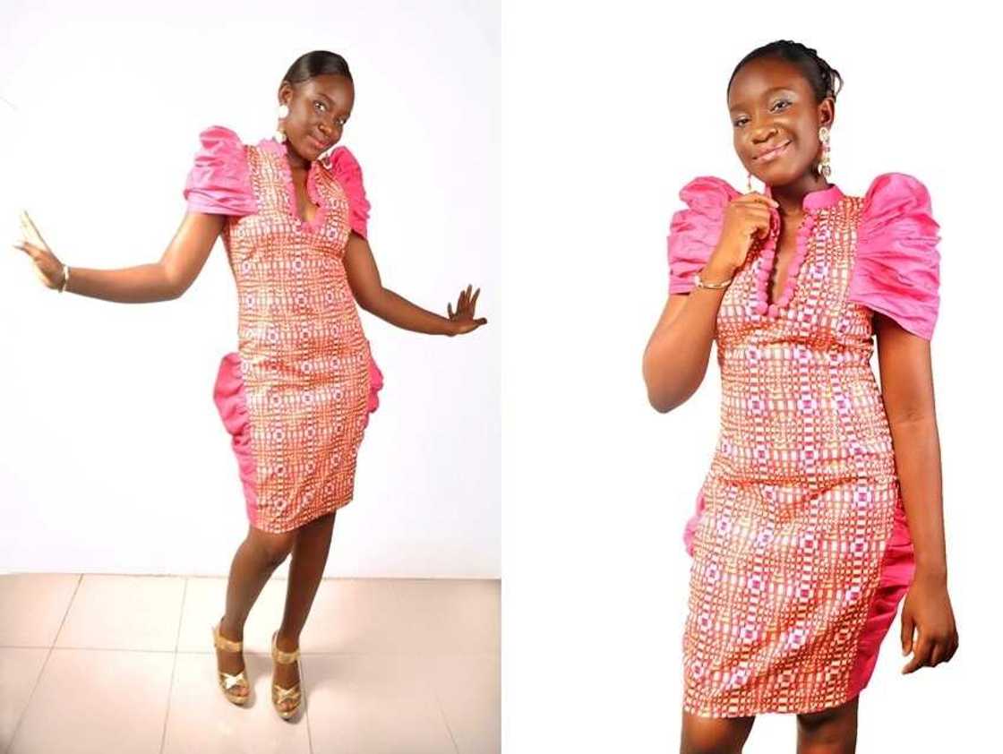 Dress-case with a sleeve-lantern Dress-case with a sleeve-lantern