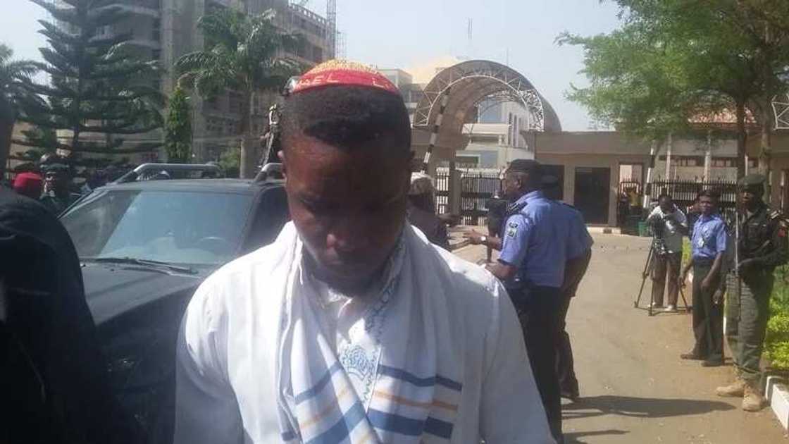 Biafra: Christianity led Biafrans to slavery - Nnamdi Kanu’s supporters (photo, video) Biafra: Christianity led Biafrans to slavery - Nnamdi Kanu’s supporters (photo, video)