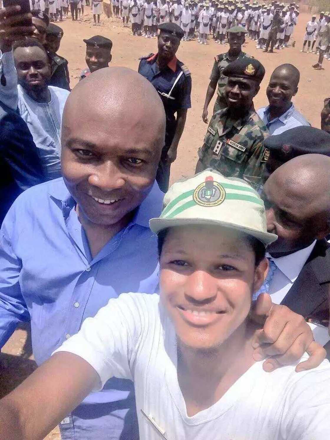 Saraki visits NYSC camp in Kwara over death of young corps member Saraki visits NYSC camp in Kwara over death of young corps member