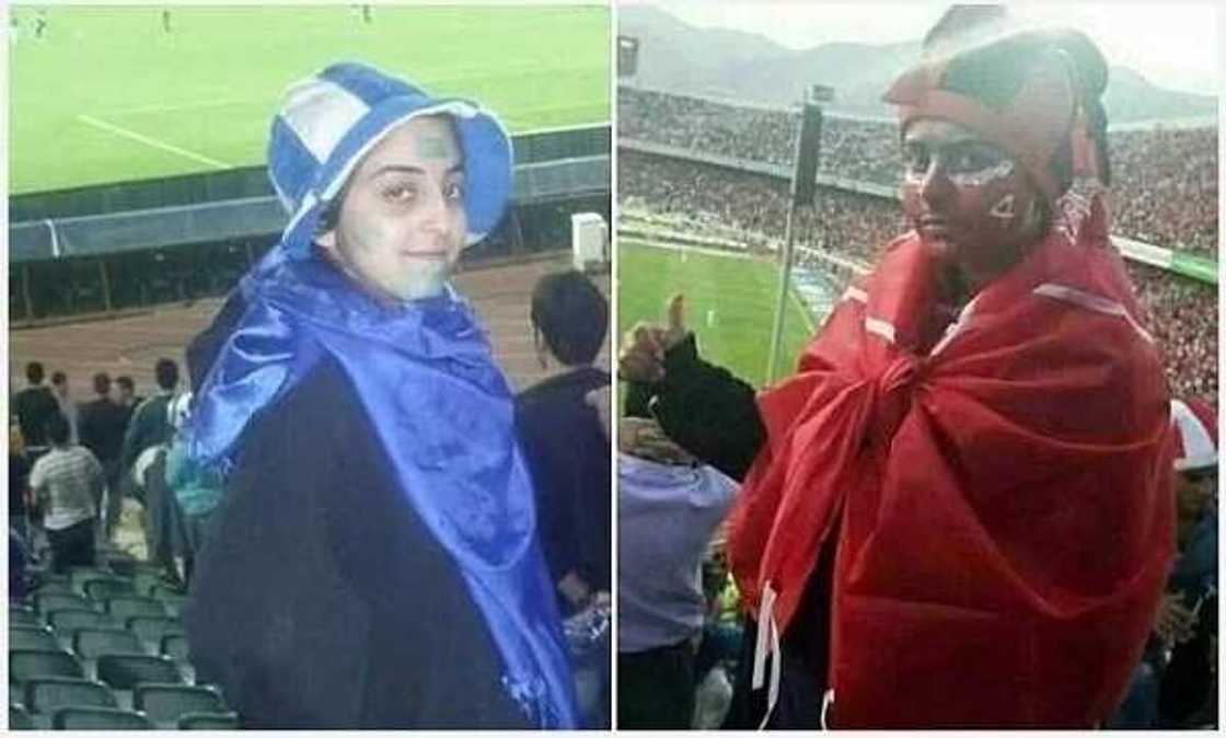 8 women arrested in Iran for dressing up as men so they could watch a football match 8 women arrested in Iran for dressing up as men so they could watch a football match