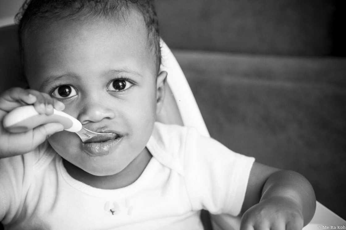 Baby eats Baby eats