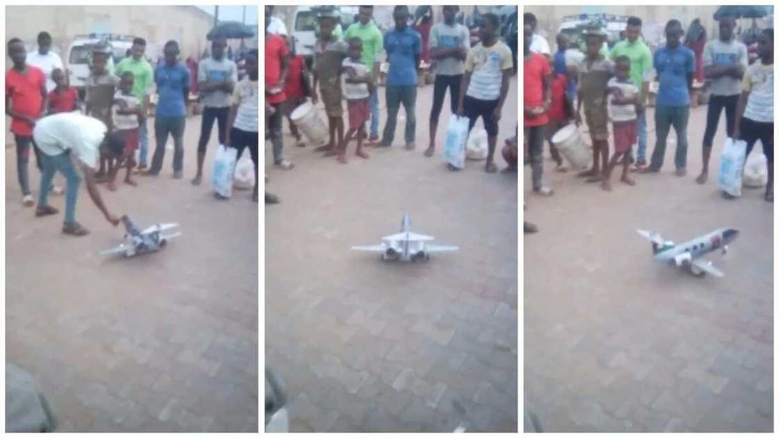 Nigerian constructs plane Nigerian constructs plane