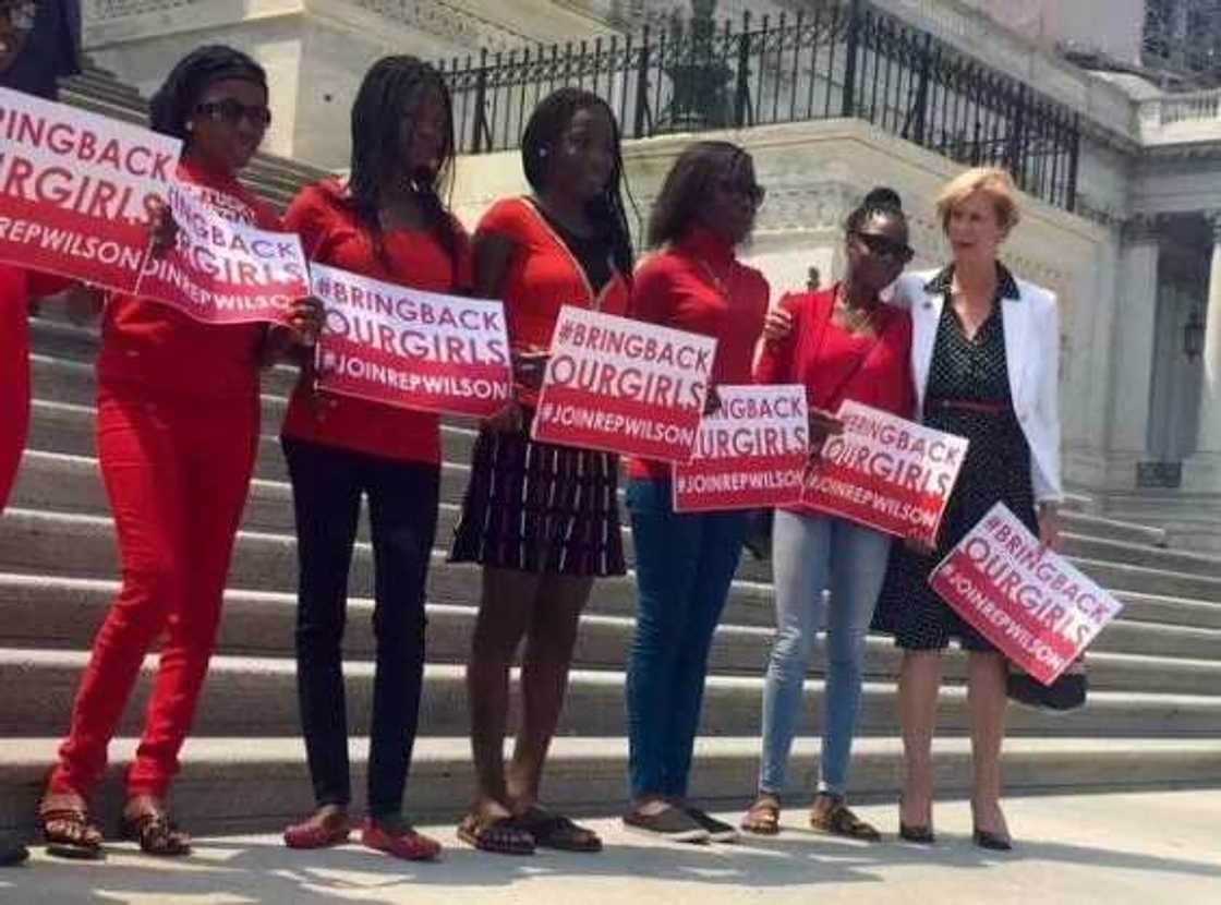 Chibok Girls Visit US Congress (PHOTOS) Chibok Girls Visit US Congress (PHOTOS)