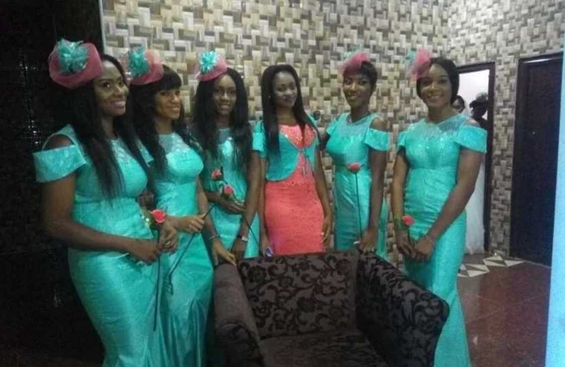 Beautiful Enugu-based couple decorates wedding venue with national colours Beautiful Enugu-based couple decorates wedding venue with national colours