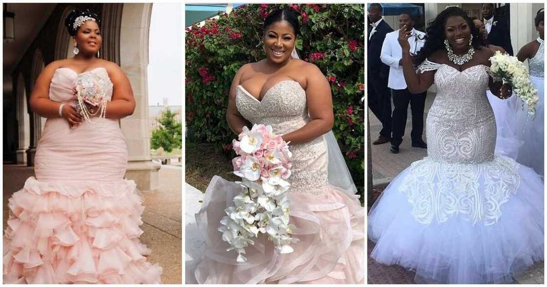 Beautiful mermaid dresses for the different figures Beautiful mermaid dresses for the different figures