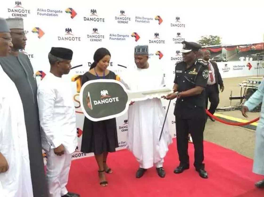 Dangote donates 150 patrol cars to police Dangote donates 150 patrol cars to police