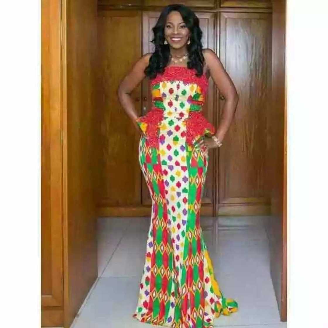 kitenge lace dress kitenge lace dress